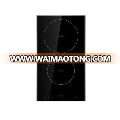 CB EMC 1800+1200w domino induction cooktop built in