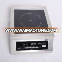 Slider control 5000W commercial burner induction cooktop for cookers