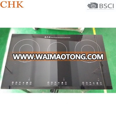 Induction cooker 3 burner Tripple Hob