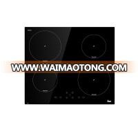 Black Ceramic Induction Hob 4 Burners Stove Cooktop 220~240V Household Cooker