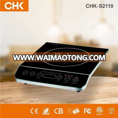 CHK-S2110 OEM Factory Supply 500w~2000w CE approved universal Induction Cooker