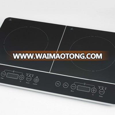 3500w 2 heads Double burner induction cooker manufacture