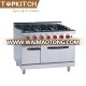 Good Finishing Stainless Steel Body Easy Operating Industrial Design Gas Cooker With Oven